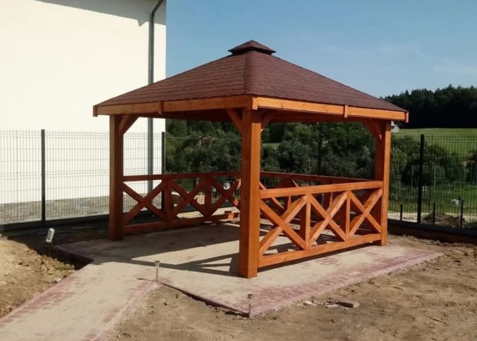 Terasă foișoare pergole