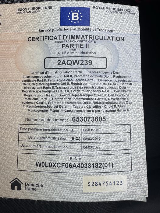 Opel Combo 1.3CDTI an:03/2010