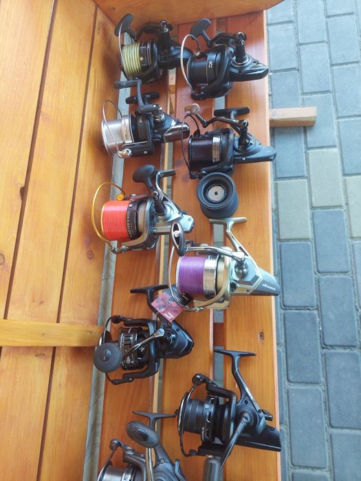 Mulinete crap/ feeder/somn: shimano, sonik, daiwa, dam, penn, prologic, ryobi