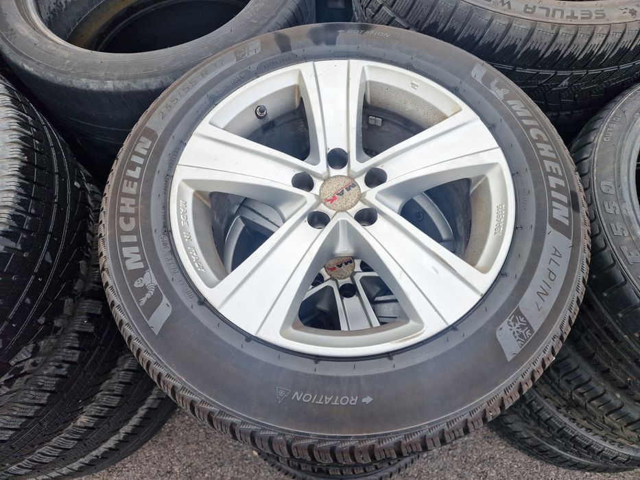 Гуми с Джанти за Audi A6,A7,A5 235/55 R17 Michelin Alpin 7