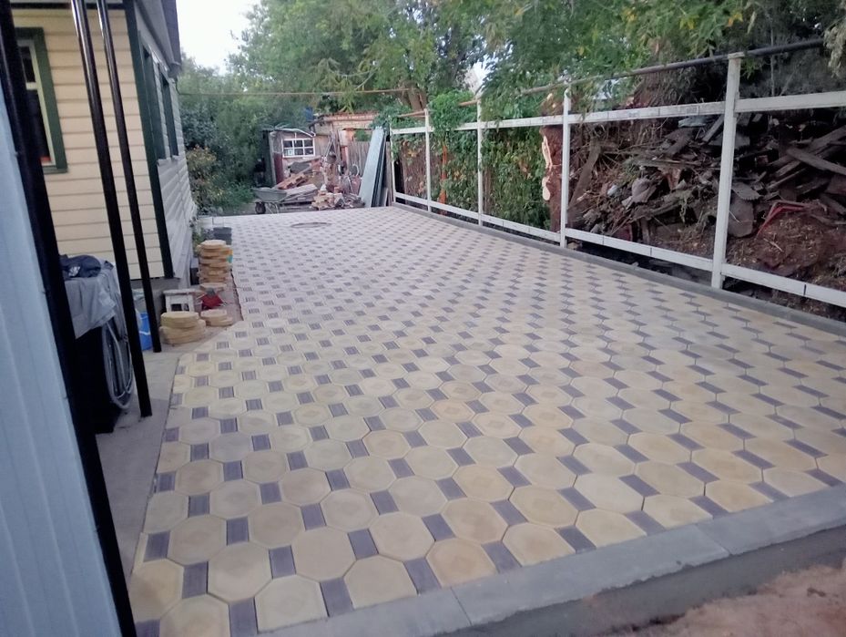 Сапалы әрі жылдам брусчатка төсеу