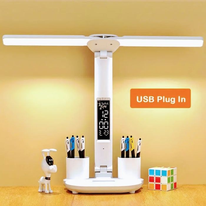 Led лампа за бюро със сензор и 3 режима на светлина