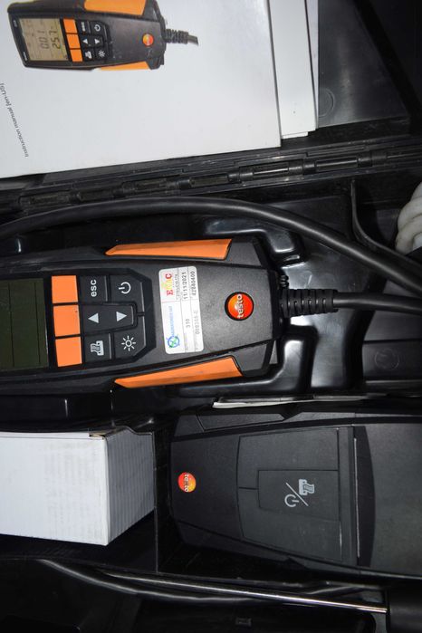 Tester gaze de ardere Testo 310 + imprimantă – stare foarte bună