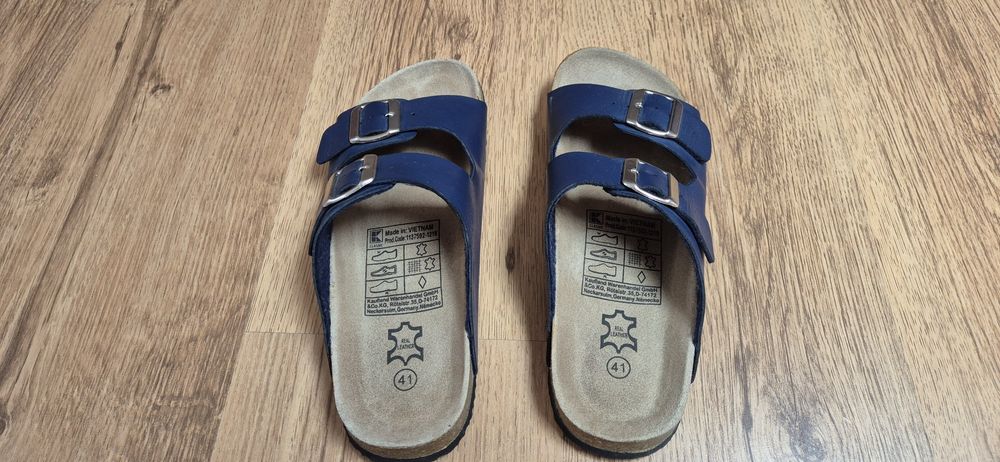 Papuci de piele Birkenstock