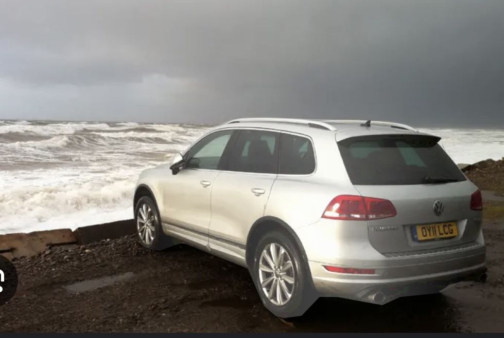 Luneta vw touareg 2013