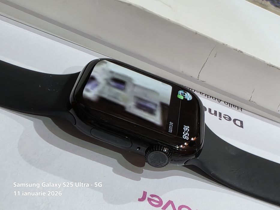 Apple Watch Seria 10 -42mm JetBlack -impecabil / Garantie