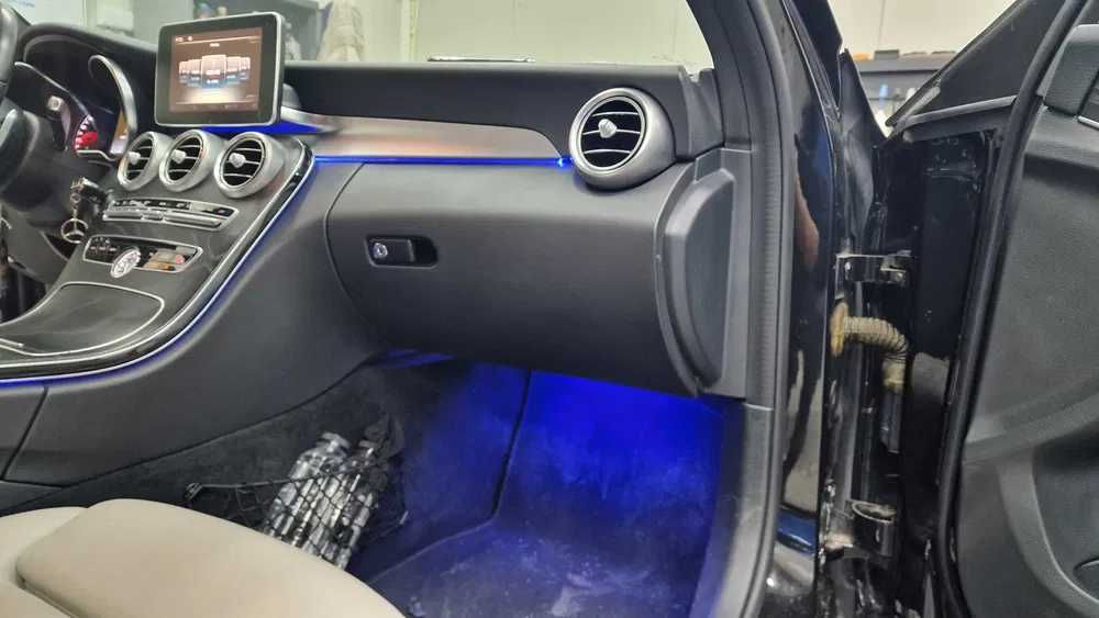 Kit Iluminare Ambientala(lumini acrilice) Multimarca Audi BMW Mercedes