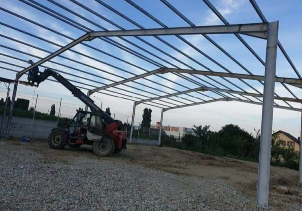 Vând hale metalice conform proiectului dvs lucrăm fără avans