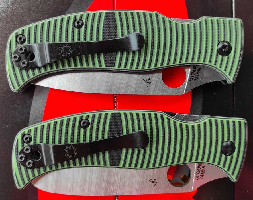 Spyderco CARIBBEAN C217 Sheepsfoot /Drop-Point