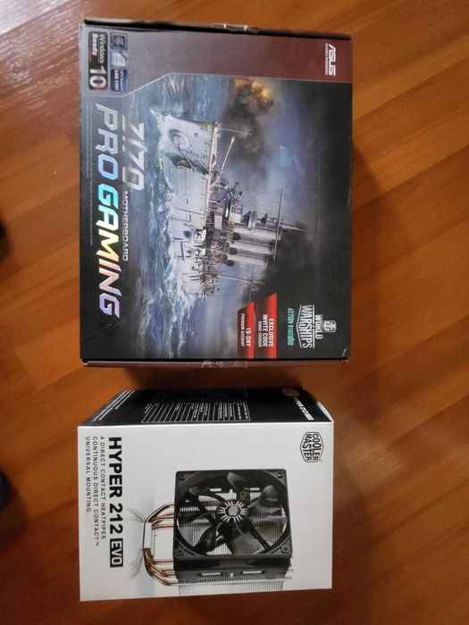 Kit procesor Intel 6600k + placa de baza + cooler