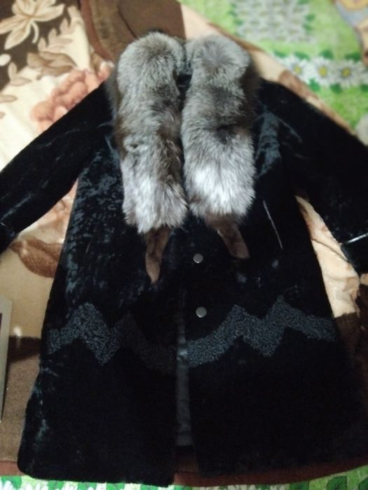 Шуба цигейковая натуральная