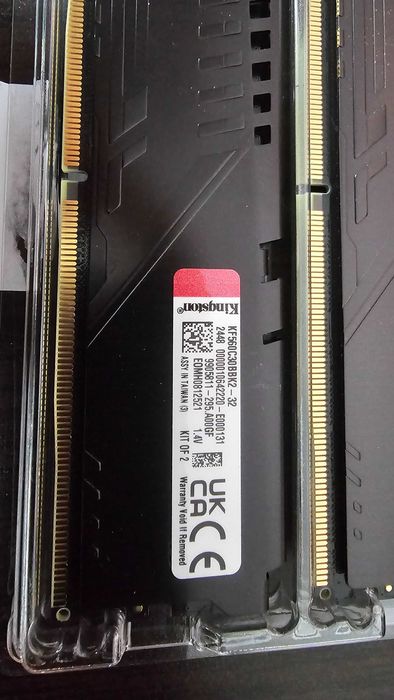 Kingston Fury X 32 GB DDR5 CL 30 6000 MT/s