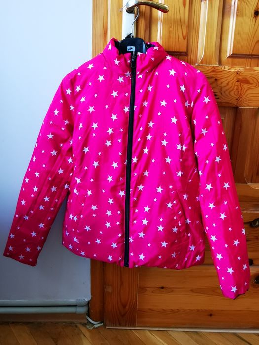 Яке пролет-есен с две лица за момиче и нов елек с качулка.