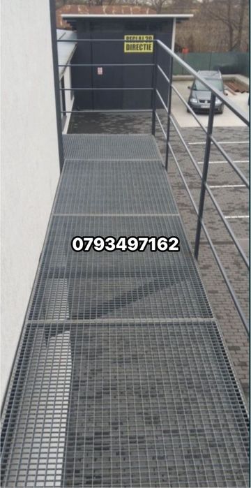 Gratare zincate galvanizate