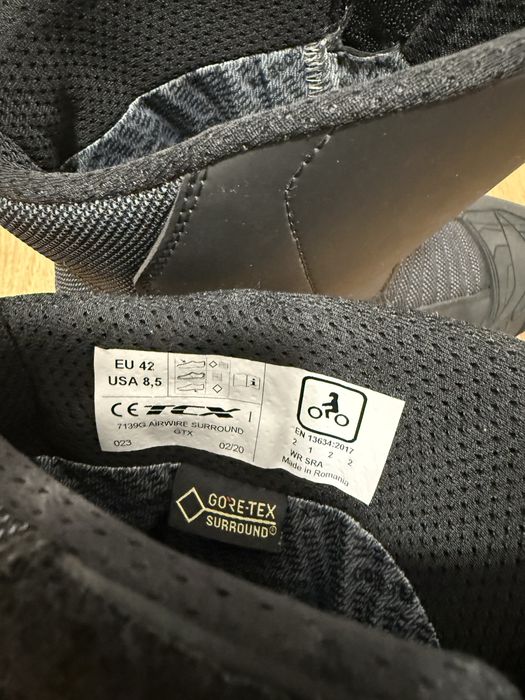 Ghete cizme moto TCX Gore Tex 42