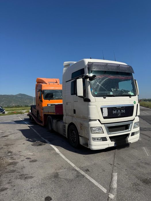 Platforme auto/Închiriere Trailer Transport cap tractor /utilaje / inchiriere trailer platforma containere/ utilaje ILFOV