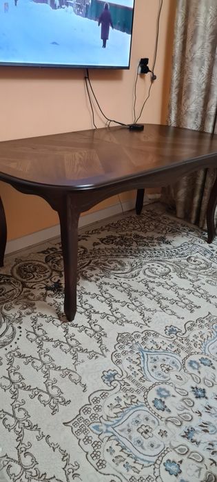 Стол деревянный, орех цвет