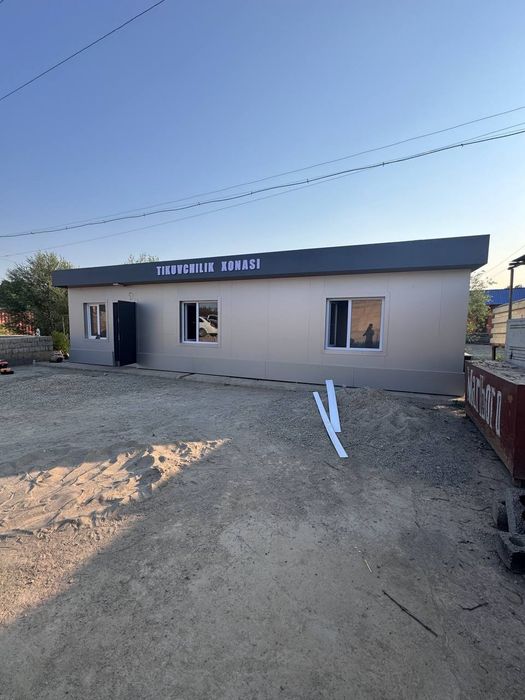 Kantener Кантейнер офис продаж битовка пункт охиона Konteyner Domik