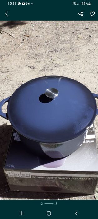 Cratiță fontă emailată 10 L Ofertă 429 lei