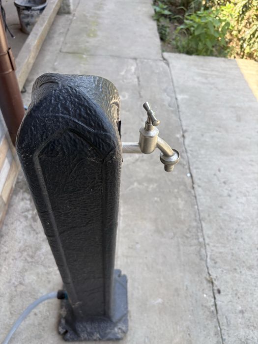 Cișmea decorațiune de grădină din plastic dur, 90 cm inălțime