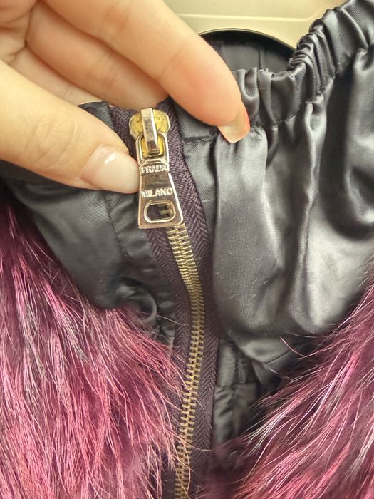 Куртка Prada original ( мех натуральный )