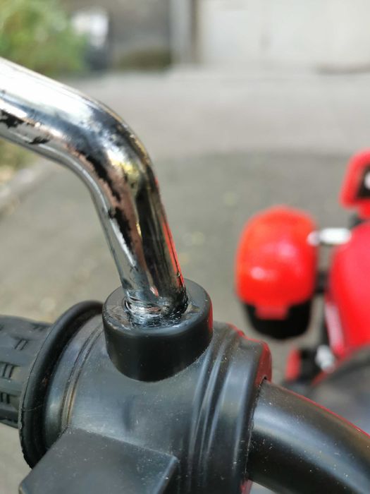 Червен акумулаторен мотор Motocross 1200CR 12V