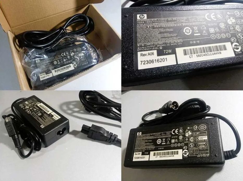 Блок питания от принтера чеков и этикеток 24v . .