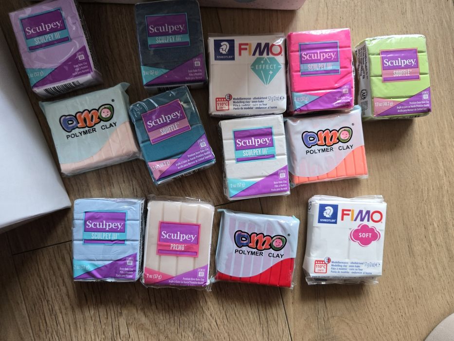 Полимерна глина Fimo, Sculpey - над 20 цвята