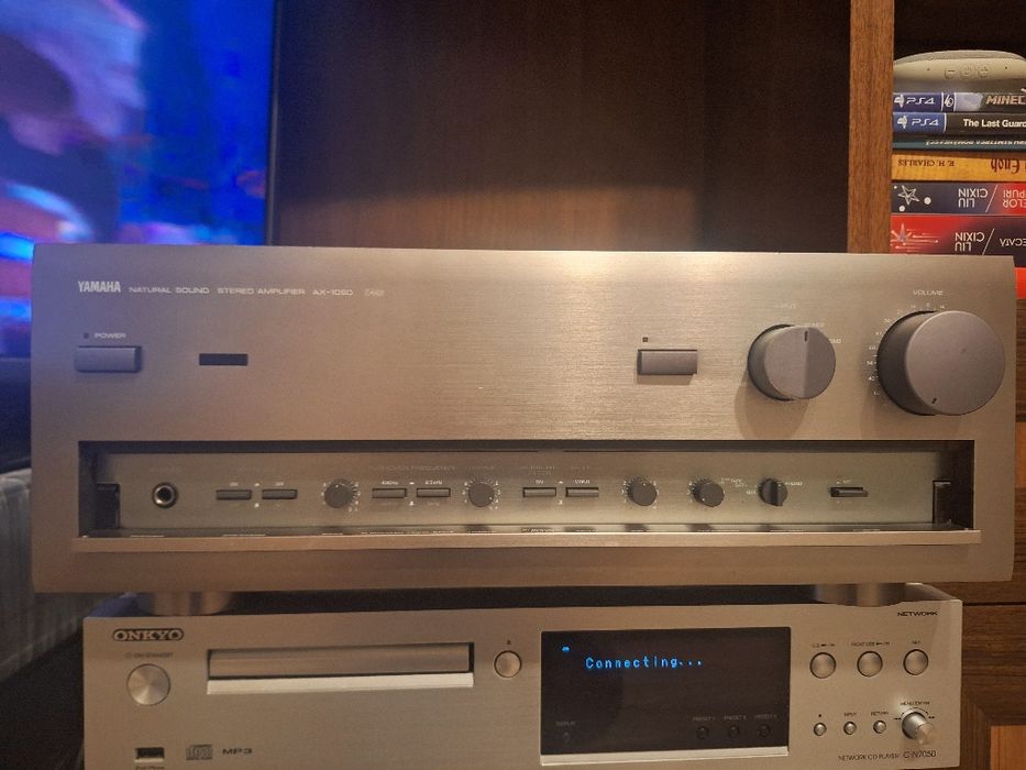 Yamaha ax750,amplificator viguros si greu la sunet