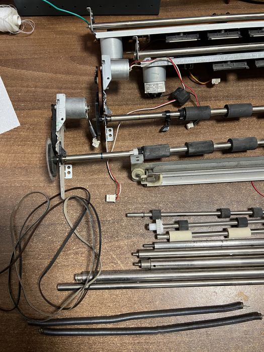 Roti dintate axuri motor