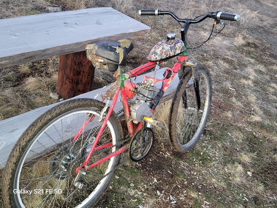 Вело мотор 100cc.