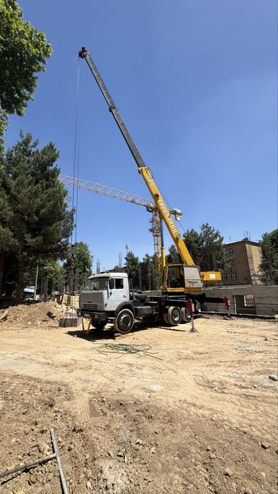 Avtokran xizmati услуга авто кран
