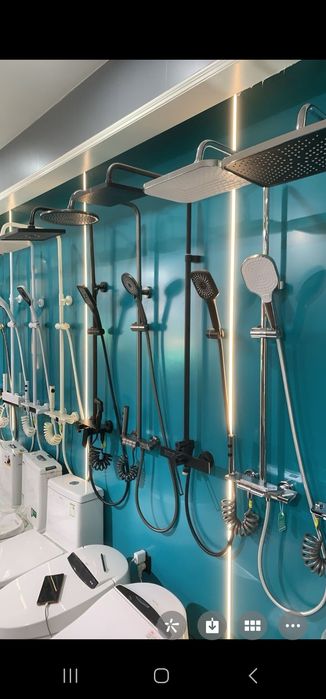 Смесители для ванных и душевых