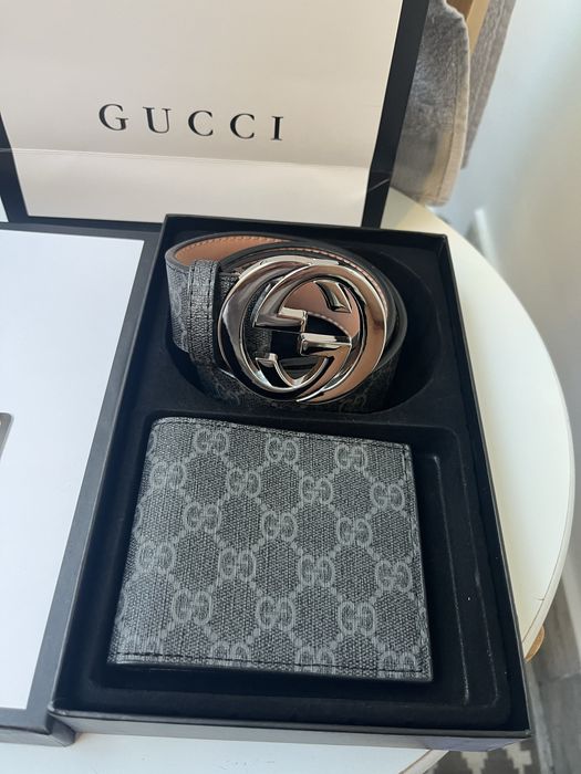 set gucci curea si portofel