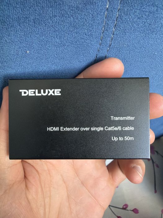 DELUXE HDMI Extender over single Cat5e/6 cable (Transmitter).