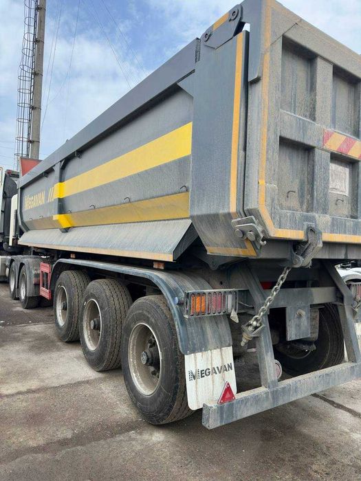 MEGAVAN – CIMC rusumli samosval yarim tirkama 30 kuba 40 tonnalik 3mos