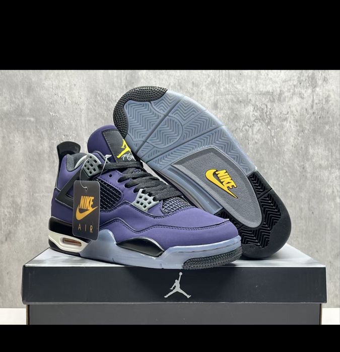 Jordan 4 Lakers