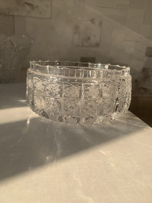 Вазочка хрустальная