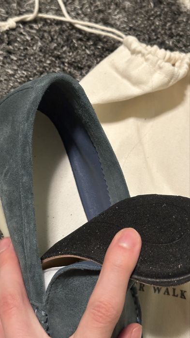 Pantofi Loro Piana Summer Walk Bleumarin 41 Noi Premium