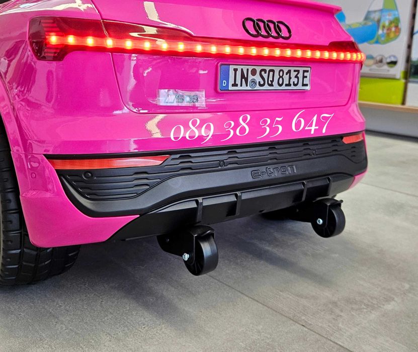 ТОП ЦЕНА!НОВО!Акумулаторен джип Audi SQ8 с 12V,EVA гуми,кожена седалка