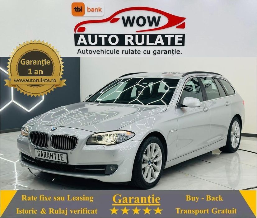 BMW Seria 5 2011 2.0D E5 Garantie 12 Luni Rate Avans 0 Doar Cu Buletinul
