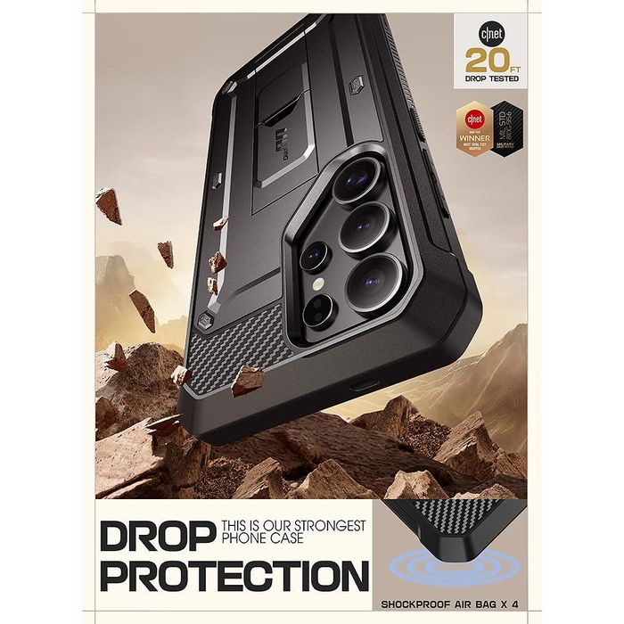 Supcase unicorn beetle pro за samsung galaxy s25 ultra - черен