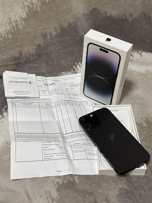 iPhone 14 Pro Max – Space Black – 128 GB