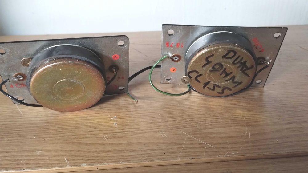 pt muzica set tweetere Dual 4 ohm