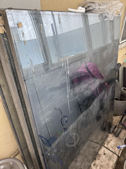 Тройное каленое стекло, тоннированное