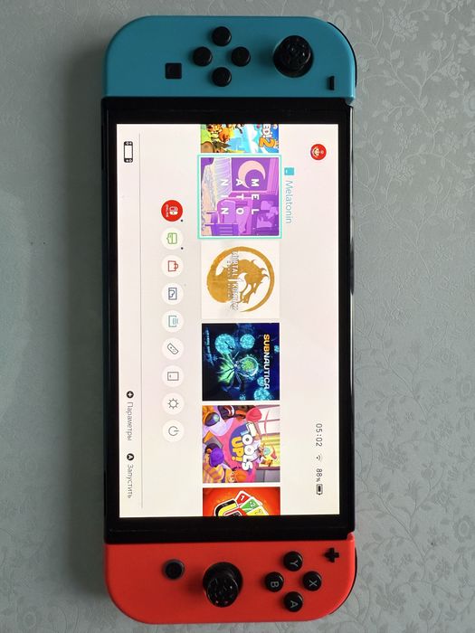 Nintendo Switch OLED с играми