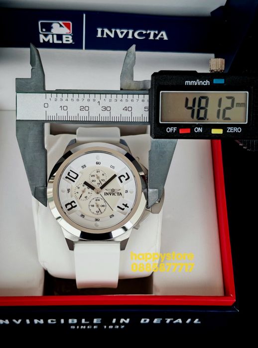 INVICTA Corduba White 48 mm, Инвикта нов ръчен часовник