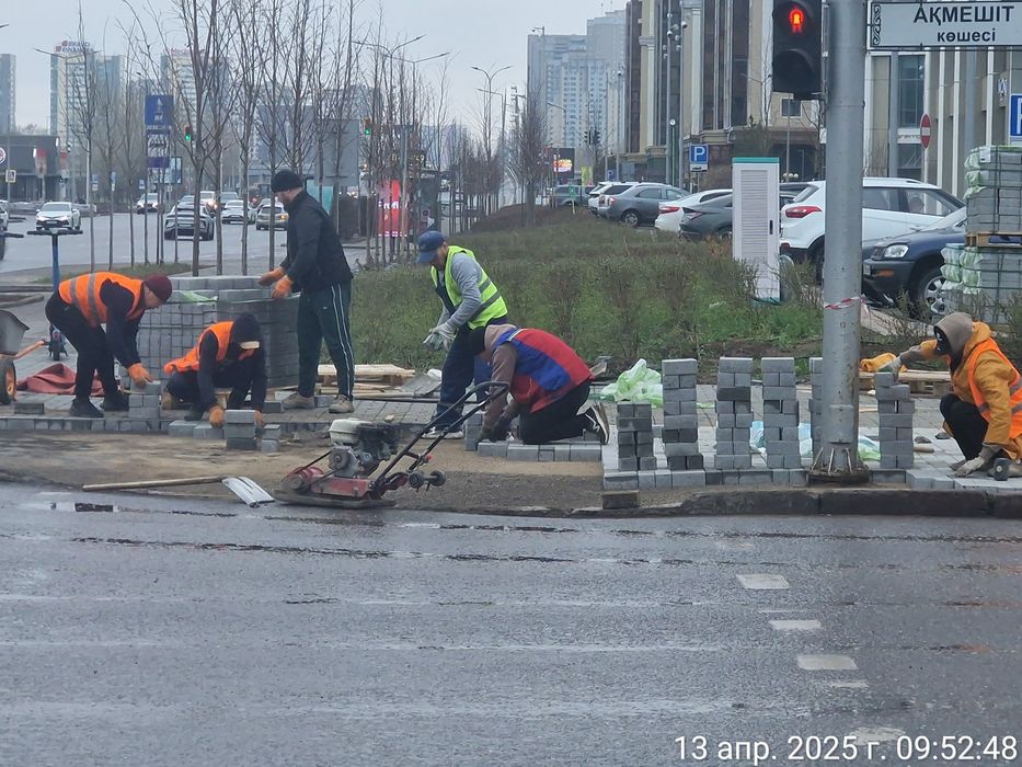 Укладка брусчатки благоустройственные работы