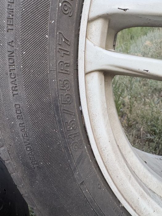 Продам титановые диски 215/55/R17.