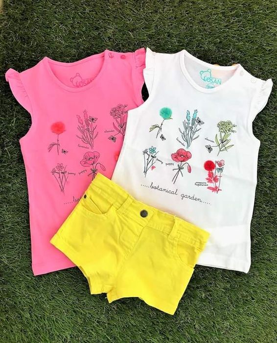 Тениски и къси панталонки Losan за момиче